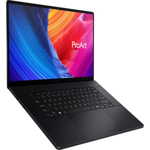 ASUS 16'' ProArt P16 OLED H7606WX, 4K 120Hz Touch, Procesor AMD Ryzen™ AI 9 HX 370 (24M Cache, up to 5.1 GHz), 64GB LPDDR5X, 2TB SSD, GeForce RTX 5090 24GB, Win 11 Pro, Nano Black