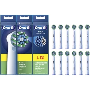 Oral-B Rezerva periuta de dinti electrica Cross Action Alb, 12 buc