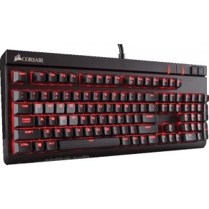 Corsair STRAFE - Red LED - Cherry MX Red - Layout US Mecanica
