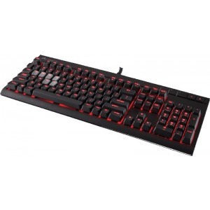 Corsair STRAFE  - Red LED - Cherry MX Brown - Layout US Mecanica