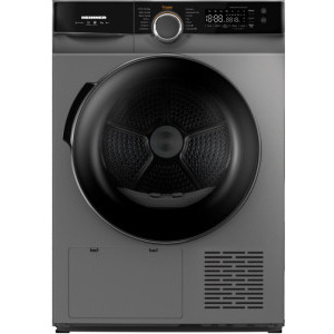 Heinner HHPD-M9K3SA+++, Pompa de caldura, 9 kg, Clasa C, Inverter, Iluminare interioara, Argintiu
