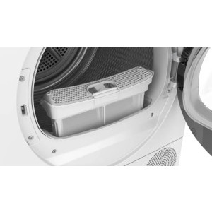 Bosch WTH83256BY, Pompa de caldura, 8 kg, Clasa E, AutoDry, SensitiveDrying, Alb