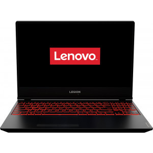 Lenovo Gaming 15.6'' Legion Y7000, FHD IPS, Procesor Intel® Core™ i5-9300H (8M Cache, up to 4.10 GHz), 8GB DDR4, 256GB SSD, GeForce GTX 1650 4GB, FreeDos, Black