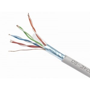 Gembird CAT5e FTP Solid Cable 100m Gri