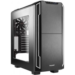 be quiet! Silent Base 600 Window argintiu