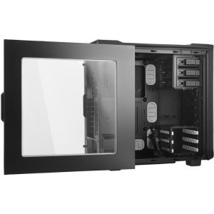 be quiet! Silent Base 600 Window argintiu