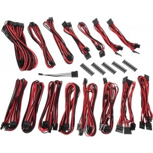 BitFenix Kit cabluri alimentare Alchemy 2.0 pentru EVG-Series, Black-Red