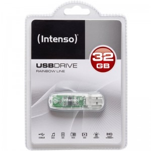 Intenso Rainbow Line Transparent 32GB