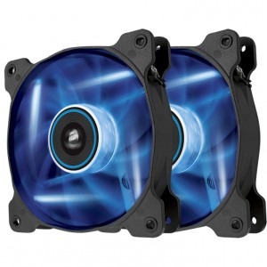 Corsair Air Series SP120 LED Blue High Static Pressure 120mm Fan Twin Pack