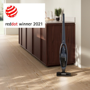 Electrolux vertical 2 in 1 Seria 500 ES52CB21DB, 21.6V, 2000 mAh, 0.3L, autonomie max 55 min, Gri, 43W