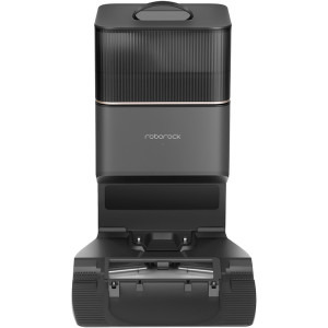 Roborock S8 Plus, S8P52-00, aspirator si mop, 5200 mAh, 6000Pa, 350 ml, 4 senzori, 4 harti, 50 W, 180 min autonomie, Negru, Li-Ion 5200 mAh, 0.350L