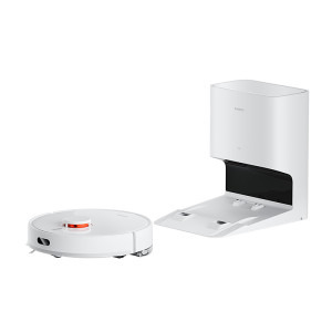 Xiaomi X10, Wi-Fi, aspirare&spalare simultana, 46 W, 4800mAh, 4000pa, senzor covoare, 400ml, recipient apa 200ml, statie de golire, Alb, Li-Ion 4800 mAh, 0.4L