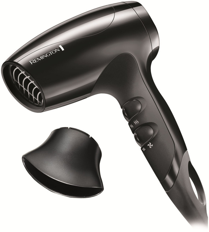 Uscator de par Remington D5000, 1800 W, 2 trepte, negru