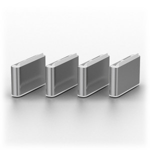 LINDY Dispozitiv blocare port USB tip C, 10 bucati (fara cheie), alb
