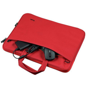 Trust Geanta notebook 16 inch Eco-friendly Slim Red