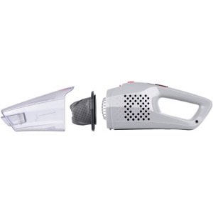 Dirt Devil 2-in-1 DD9007, vertical, 105W, 0.5L, Alb/Negru