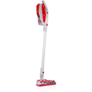 Dirt Devil 2-in-1 DD9003, vertical, 150W, 0.7L, Alb/Rosu