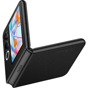 ZTE nubia Flip 2, 256GB, 20GB RAM (8GB + 12GB extensibili), Dual SIM, Tri-Camera, 5G, Night Black