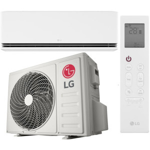 Aer conditionat LG Dualcool AI Deluxe, 24000 BTU, Clasa A++/A+, Wi-Fi, Dual Inverter, Plasmaster Ionizer, Soft Air