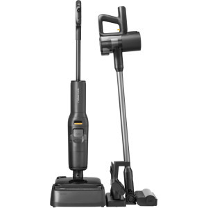 Aspirator Roborock F25 Combo, vertical cu mop, 0.56L, Negru/Gri