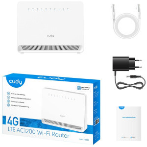 CUDY LT500E Dual-Band WiFi 4G