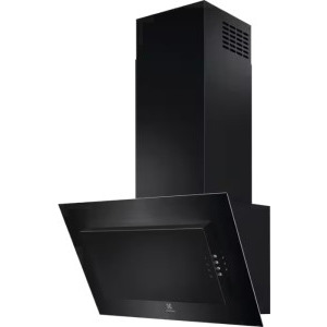 Hota Electrolux decorativa LFV326K, Putere de absorbtie 600 m3/h, 4 trepte, ExtractionTech Plus, 60 cm, Clasa A, Negru