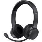 Casti Trust On-Ear, Trust Ayda, Wireless, Bluetooth, ENC Mic, Stereo, autonomie 24h, Black
