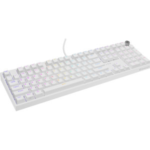 Genesis Thor 404 RGB, Gateron Yellow Pro Switch, Mecanica, White