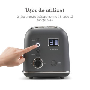 Buydeem Gri, Prajitor de paine DT730E-IG/EU