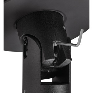 Vogels Suport tavan, 3 m inaltime (se poate taia la inaltimea dorita), max. 20 kg, ∅ 30-337 mm, negru-argintiu