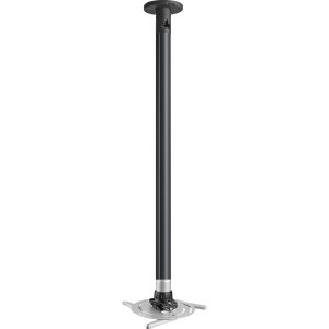 Vogels Suport tavan, 3 m inaltime (se poate taia la inaltimea dorita), max. 20 kg, ∅ 30-337 mm, negru-argintiu