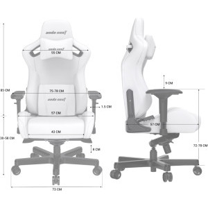 Anda Seat Kaiser 2 XL Alb