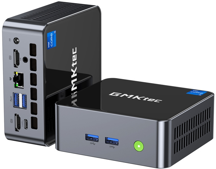 Mini PC GMKtec M3, Procesor Intel® Core™ i5-12450H 4.4GHz Alder Lake, 32GB RAM, 1TB SSD, UHD Graphics, no OS