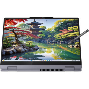 Lenovo 14'' IdeaPad 5 2-in-1 14IAL10, WUXGA OLED Touch, Procesor Intel® Core™ Ultra 7 255H (24M Cache, up to 5.10 GHz), 24GB LPDDR5X, 1TB SSD, Intel Arc 140T, No OS, Luna Grey