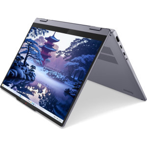 Lenovo 14'' IdeaPad 5 2-in-1 14IAL10, WUXGA OLED Touch, Procesor Intel® Core™ Ultra 7 255H (24M Cache, up to 5.10 GHz), 24GB LPDDR5X, 1TB SSD, Intel Arc 140T, No OS, Luna Grey