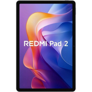 Xiaomi Redmi Pad 2, 11 inch, Multi-touch, Helio G100 Ultra Octa-Core 2.2GHz, 4GB RAM, 128GB flash, Wi-Fi, Bluetooth, Android 15, Graphite Gray + Cover
