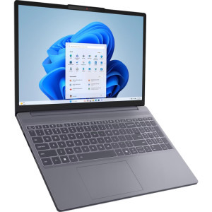 Lenovo 15.3'' IdeaPad Slim 3 15ARP10, WUXGA IPS, Procesor AMD Ryzen™ 5 150 (16M Cache, up to 4.55 GHz), 16GB DDR5, 512GB SSD, AMD Radeon 660M, No OS, Luna Grey