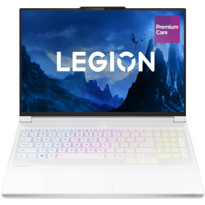 Lenovo Gaming 16'' Legion 7 16IAX10, WQXGA OLED 240Hz, Procesor Intel® Core™ Ultra 7 255HX (30M Cache, up to 5.20 GHz), 32GB DDR5, 1TB SSD, GeForce RTX 5060 8GB, No OS, Glacier White, 3Yr Onsite Premium Care