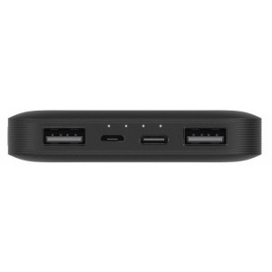 Xiaomi Redmi 10000 mAh, 1x USB-C, 2x USB, 2.4A, Black