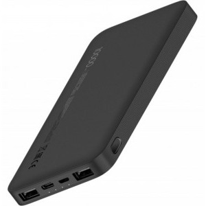 Xiaomi Redmi 10000 mAh, 1x USB-C, 2x USB, 2.4A, Black