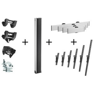 Vogels PUC4, 32 - 80 inch, negru