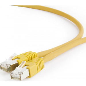 Cablu retea Gembird CAT6a Patch Cable S/FTP 0.5m yellow