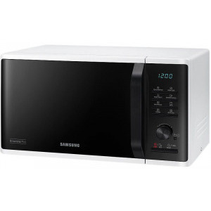 Samsung MG23K3515AW/OL, 23 l, 800 W, Browning Plus, Grill, Keep Warm, Quick Defrost, Interior ceramic, Timer, Child lock, Alb