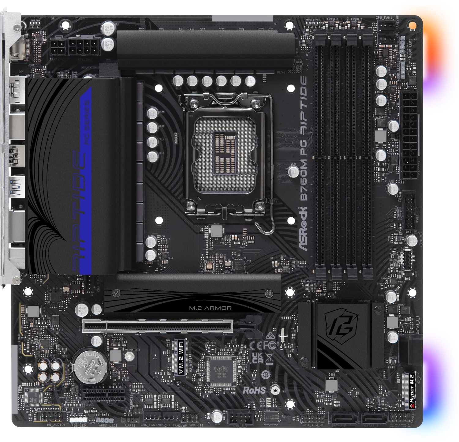 Placa de baza ASRock B760M PG RIPTIDE