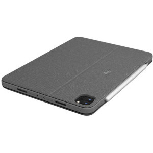 Logitech Husa protectie 920-010148 Combo Touch Grey pentru iPad Pro 11 inch (1st, 2nd, 3rd and 4th gen)