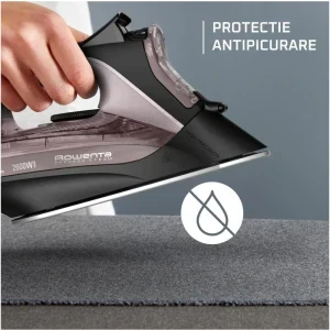 Rowenta Fier de calcat Express DW4345D1, 2600W, 40g/min, Negru/Mov