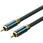 Cablu audio Vention BCTGH, RCA Male - RCA Male, 2.0m, verde