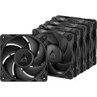 Ventilator ARCTIC AC P12 Pro PST LN Kit Black Five Fan Pack