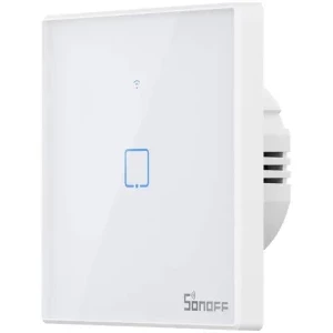 Sonoff Intrerupator Smart T2EU1C-TX, Wi-Fi, Control vocal