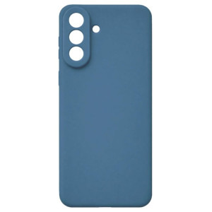 Lemontti Capac protectie spate Silicon Soft Slim Bleumarin pentru Galaxy A57